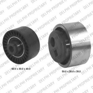 Комплект ремня ГРМ DELPHI KDB335