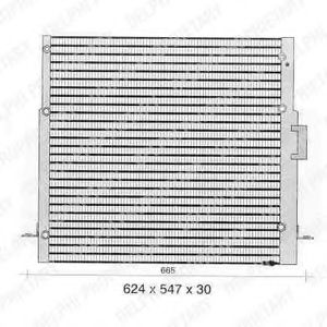 Конденсатор, кондиционер RHIAG 70289