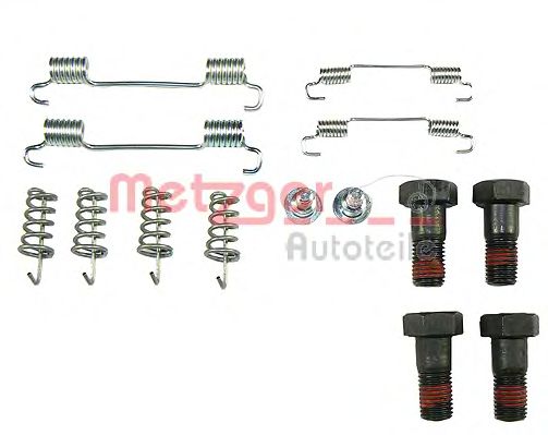 Комплект тормозных колодок, стояночная тормозная система FEBI BILSTEIN 0820