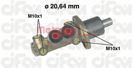 Главный тормозной цилиндр METZGER 202-059