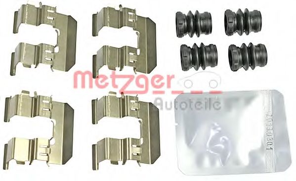 Комплектующие, колодки дискового тормоза METZGER 109-1847