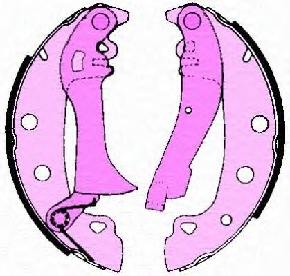 Тормозные колодки MAGNETI MARELLI 360219196314