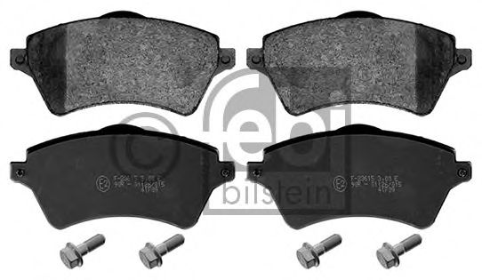 Комплект тормозных колодок, дисковый тормоз FEBI BILSTEIN 116113