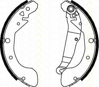 Комплект тормозных колодок TRISCAN 8100 21612