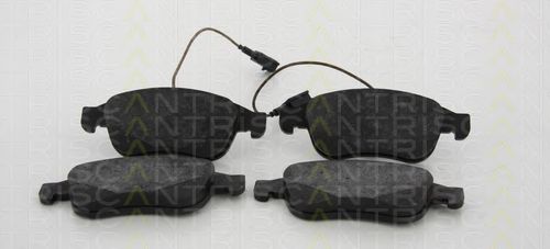 Комплект тормозных колодок, дисковый тормоз TRISCAN 8110 12022