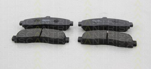 Комплект тормозных колодок, дисковый тормоз TRISCAN 8110 14048