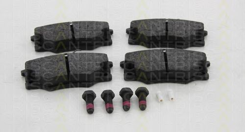 Комплект тормозных колодок, дисковый тормоз TRISCAN 8110 15059