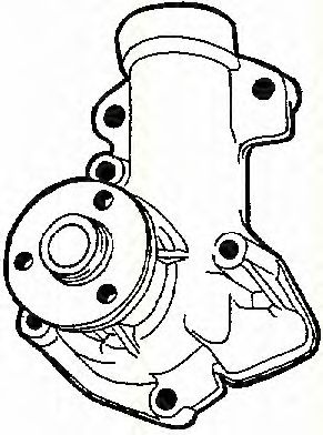 Водяной насос TRISCAN 8600 15972