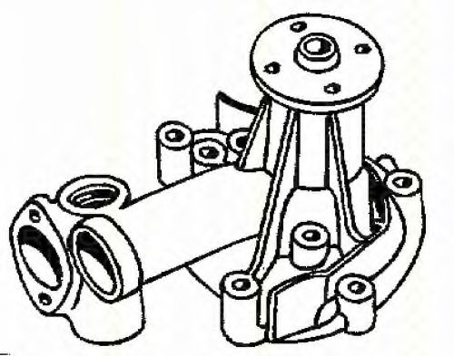 Водяной насос TRISCAN 10700