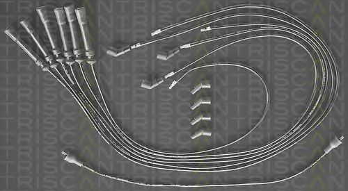 Комплект проводов зажигания TRISCAN 8860 4106