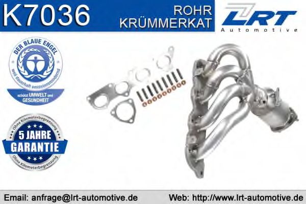 Катализатор коллектора LRT K7036