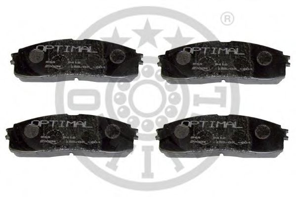 Комплект тормозных колодок, дисковый тормоз OPTIMAL 9412