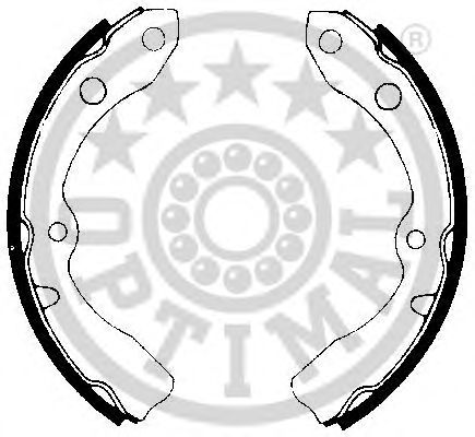 Комплект тормозных колодок OPTIMAL BB-3590