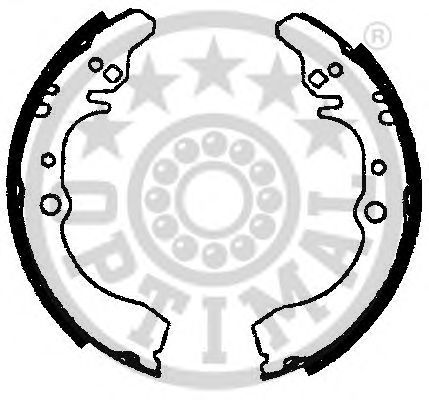 Комплект тормозных колодок OPTIMAL BB-7261