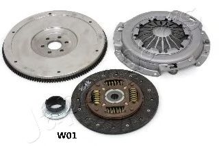 Комплект сцепления JAPANPARTS KV-W01