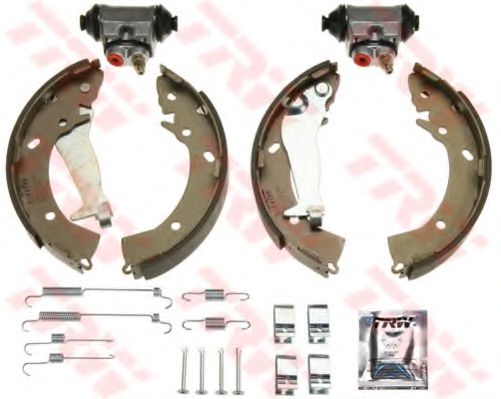 Комплект тормозных колодок TRW BK1629