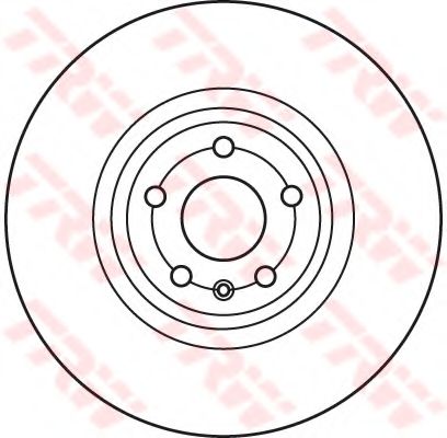 Тормозной диск TRW DF6041S