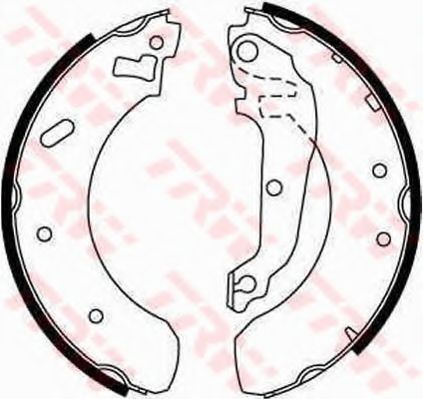 Комплект тормозных колодок TRW GS6215