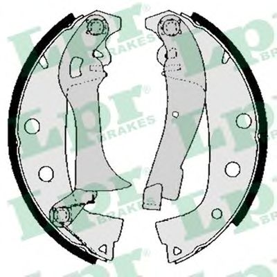 Комплект тормозных колодок LPR 02980