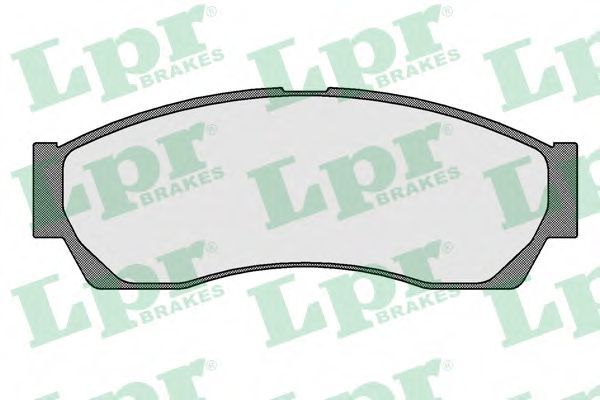 Комплект тормозных колодок, дисковый тормоз LPR 05P1553
