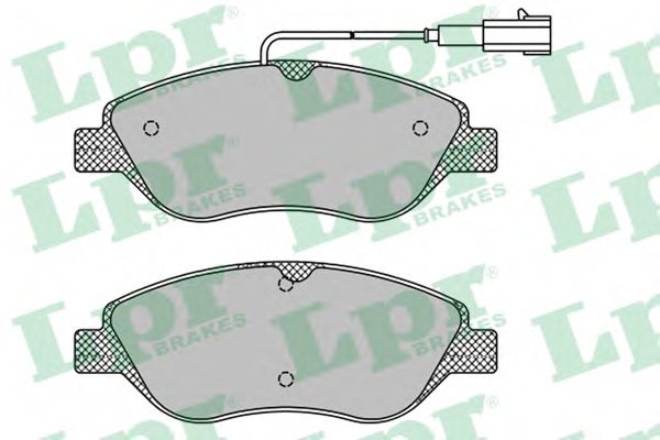 Комплект тормозных колодок, дисковый тормоз LPR 05P1658