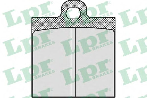 Комплект тормозных колодок, дисковый тормоз SIMER 105