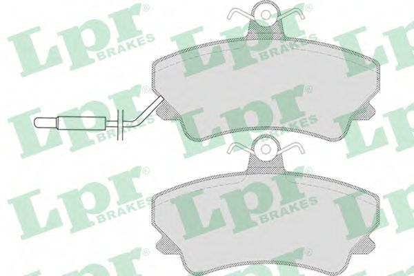 Комплект тормозных колодок, дисковый тормоз LPR 05P653