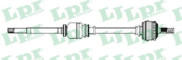 Приводной вал LPR DS16207