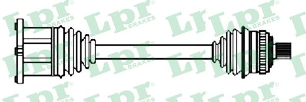 Приводной вал LPR DS52615