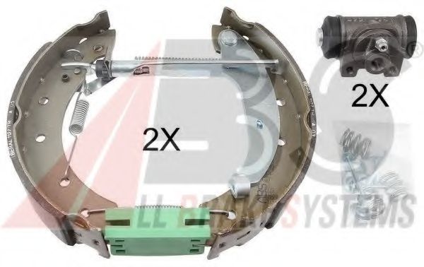 Комплект тормозных колодок A.B.S. 111448