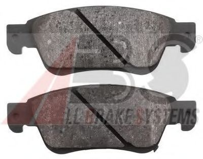 Комплект тормозных колодок, дисковый тормоз A.B.S. 37636