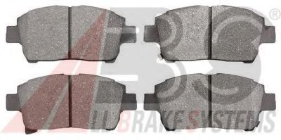 Комплект тормозных колодок, дисковый тормоз A.B.S. 37738 OE