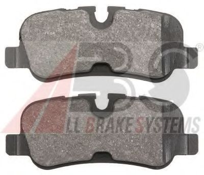 Комплект тормозных колодок, дисковый тормоз A.B.S. 37766