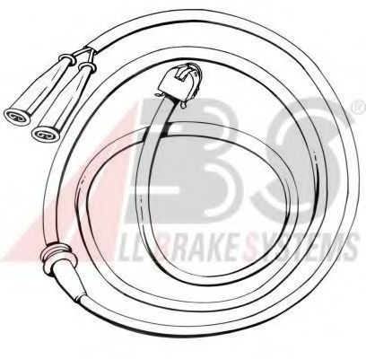 Сигнализатор, износ тормозных колодок A.B.S. 39549