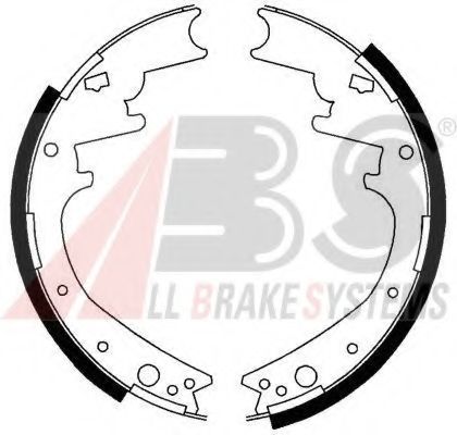 Комплект тормозных колодок A.B.S. 40446