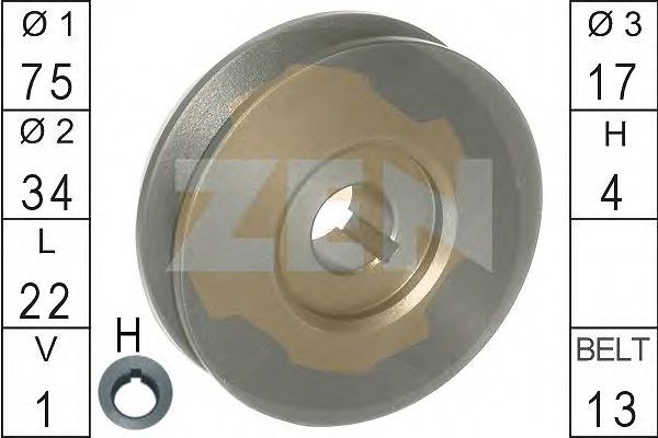 Механизм свободного хода генератора ERA 5326