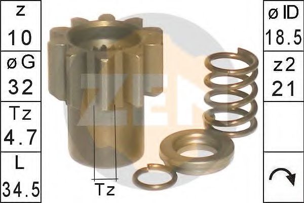 Ведущая шестерня, стартер ERA 225604