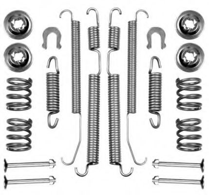 Пружина, тормозная колодка MGA R182