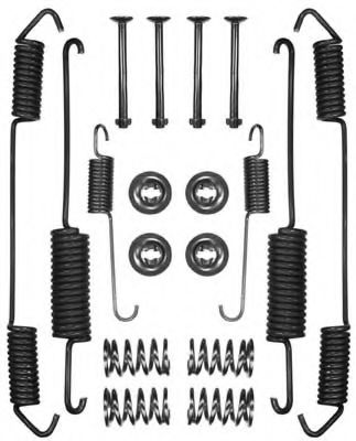 Комплект тормозов, барабанный тормозной механизм MINTEX 118913