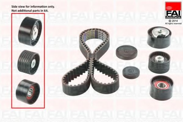 Комплект ремня ГРМ FAI AutoParts TBK352