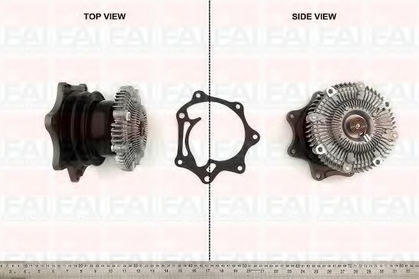 Водяной насос FAI AutoParts WP2975