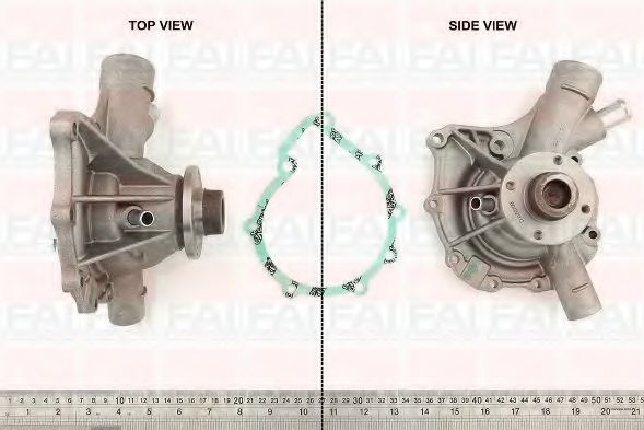 Водяной насос FAI AutoParts WP6365