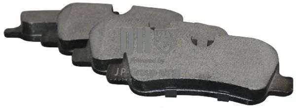 Комплект тормозных колодок, дисковый тормоз JP GROUP BP1518