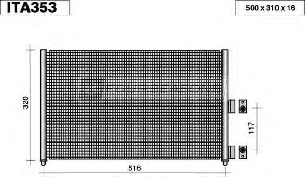 Конденсатор, кондиционер STANDARD F4-43101