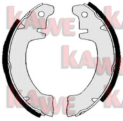 Комплект тормозных колодок KAWE 03040