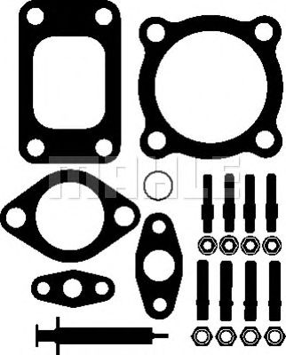 Монтажный комплект, компрессор MAHLE ORIGINAL 001 TA 14505 000