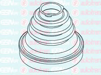 Комплект пылника, приводной вал AUTOFREN SEINSA D8532