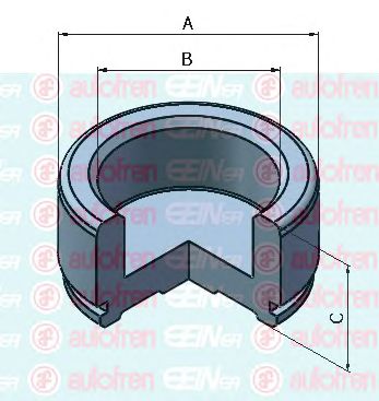 Поршень, корпус скобы тормоза AUTOFREN SEINSA D025443