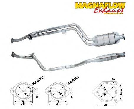 Катализатор MAGNAFLOW 85045