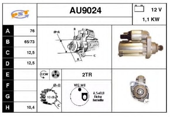 Стартер SNRA AU9024